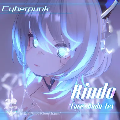 【Rindo】Cyberpunk—Eyes Makeup Body Tex
