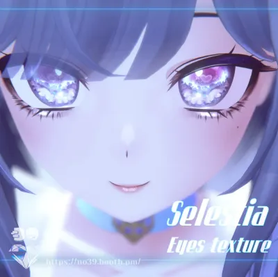 【Selestia】Sky Eyes Eyelash Makeup Tex[HD—PSD]