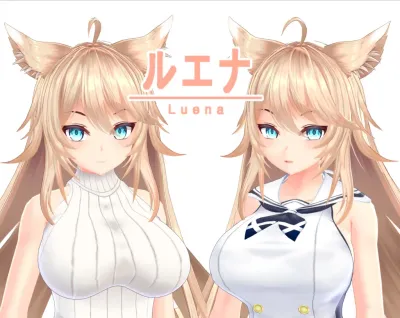 Original 3D model "Luena" ver1.07