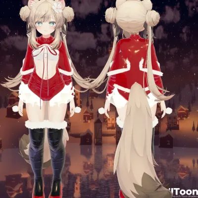【Moe—Manuka Support】Santa Sexy Clothes