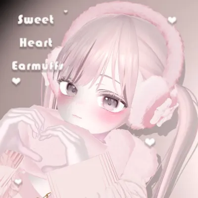 ୨୧ Sweet Heart Earmuffs ୨୧