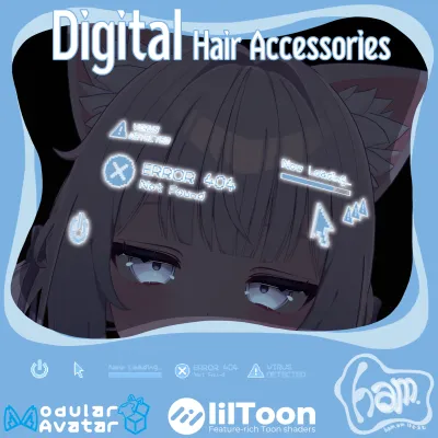 Digital Hair Accessories