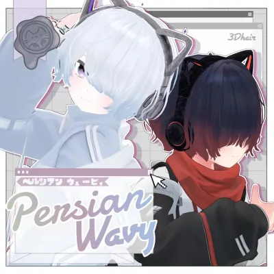 Persian Wavy【3Dヘアモデル】