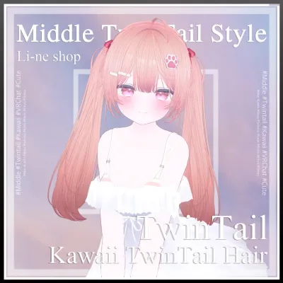 Kawaii Twintail hair
