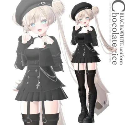 BLACK&WHITE_Uniform for Manuka