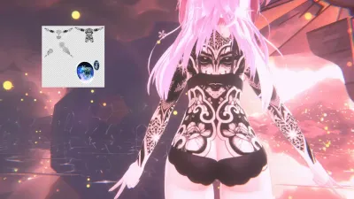 Tattoos and Eye Selestia 目/ 入れ墨 *テクスチャ 「セレスティア」