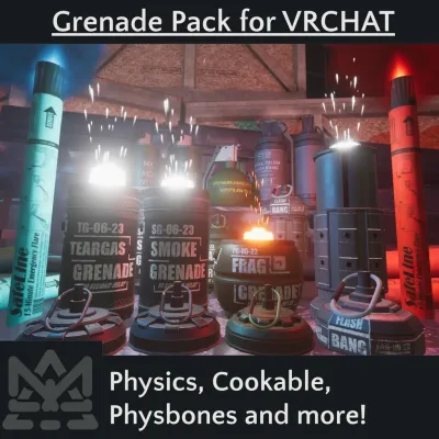 Grenade Pack for VRChat