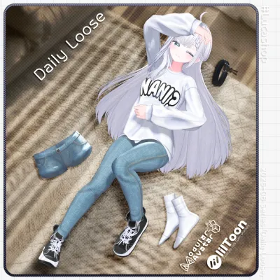 �発売 50% セール� 【10人】【PB】 Daily Loose 【VRChat想定】