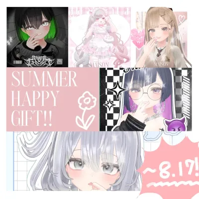Hair Set Summer Happy Gift